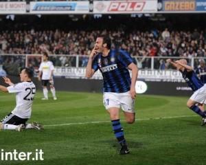 Cesena-Inter 2010-11 Pazzini
