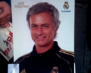 Cartolina Mourinho Real Madrid