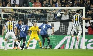 Juventus-Inter gol Caceres
