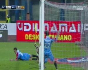Catania-Milan gol fantasma (2)