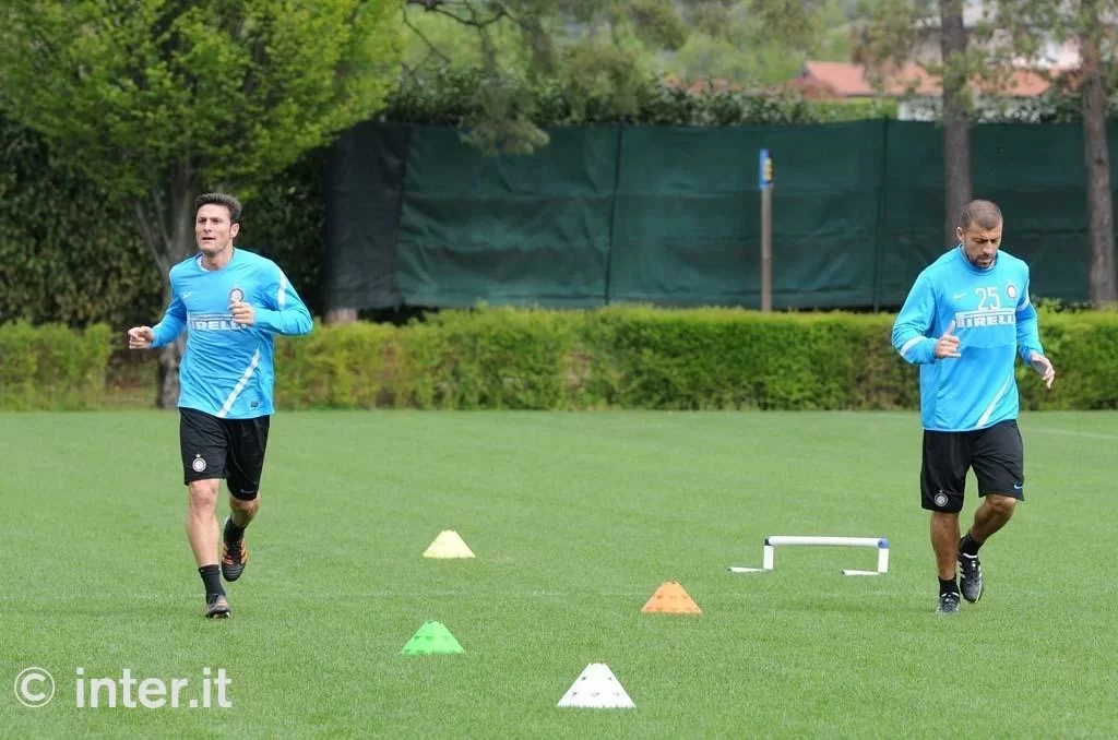Appiano: Lucio e Milito ok. Terapie per Chivu e Castaignos, a parte Zanetti e Samuel