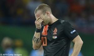 Portogallo-Olanda Sneijder deluso