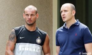 20072012 - 02 - Inter allenamento Ausilio Sneijder