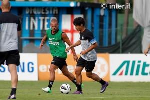 20072012 - 11 - Inter allenamento Sneijder Coutinho