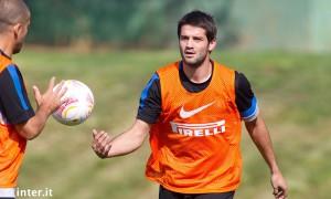 Inter allenamento 17 settembre 2012 - Chivu