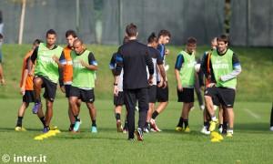 Inter allenamento 1 ottobre 2012 (2)