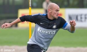 Inter allenamento 12 ottobre 2012 (3) Cambiasso