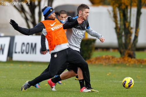 10 allenamento Inter 29112012