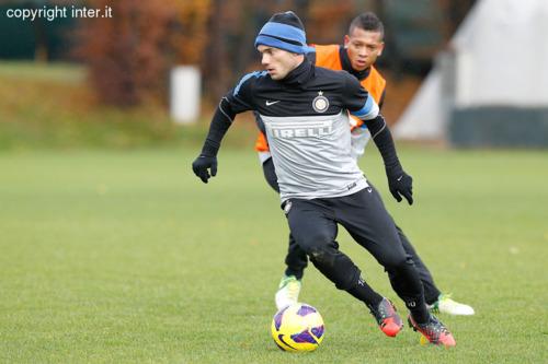 12 allenamento Inter 29112012