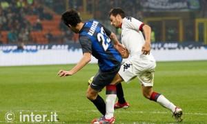 Inter-Cagliari rigore Ranocchia 2