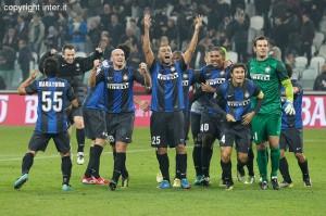 Juventus-Inter esultanza squadra