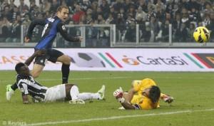 Juventus-Inter, gol Palacio