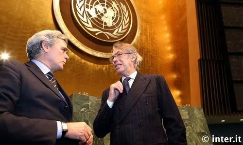 Moratti: “Orgogliosi del progetto Inter Campus. Sneijder? Deciderà Stramaccioni se utilizzarlo…”