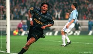 Zamorano Inter-Lazio Parigi 1998