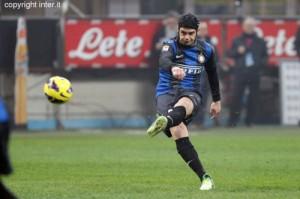 Chivu punizione Inter-Torino