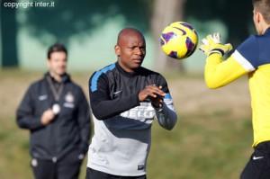 Mudingayi allenamento Inter