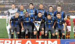 Roma-Inter 1-1 foto squadra