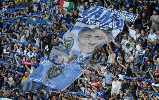 Striscione Mou 06