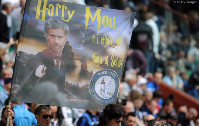 Striscione Mou 07