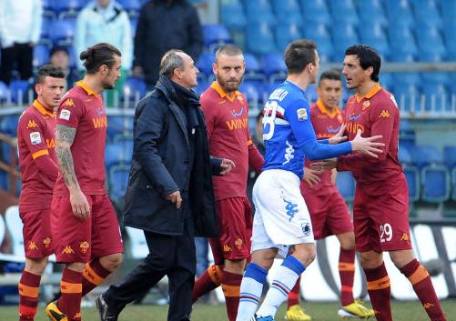 Delio Rossi polemica Sampdoria-Roma