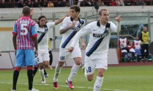 Catania-Inter 2-3 Alvarez Schelotto Palacio