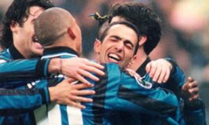 Djorkaeff Ronaldo gol Inter-Juve 1998