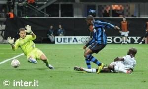 Eto'o Inter-Tottenham 2010 11