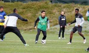 Nagatomo allenamento