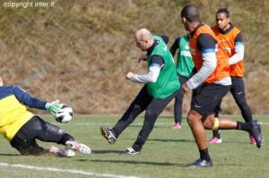 Rocchi Inter allenamento