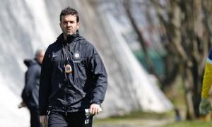 Andrea Stramaccioni allenamento