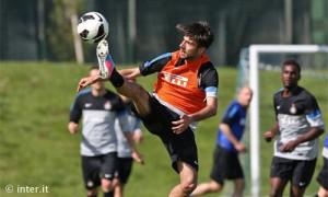 Garritano allenamento Inter