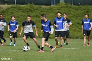 Inter allenamento giovani