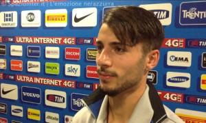 Intervista Garritano mixed zone