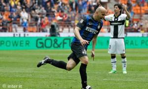 Rocchi Inter-Parma gol esultanza