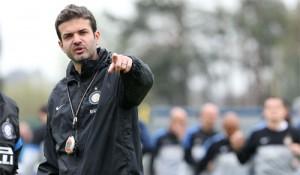 Stramaccioni rifinitura Tim Cup Inter-Roma