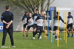 allenamento Inter