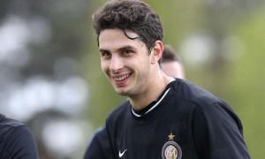 Andrea Ranocchia Inter allenamento