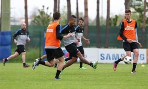 Guarin allenamento Inter