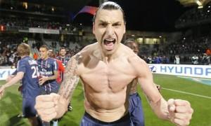 Ibrahimovic festa Psg