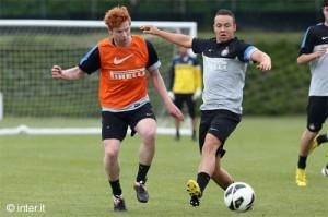 Inter allenamento 14 maggio 2013 Knudsen Olsen (7)