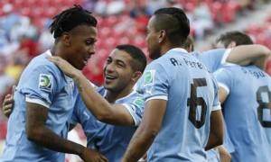 Abel Hernandez Uruguay-Tahiti Confederations Cup 2013