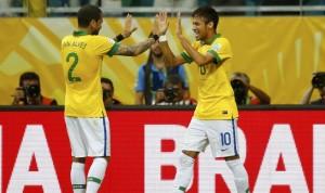 Neymar Dani Alves Confederations Cup 2013