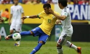 Confederations Cup Neymar gol Brasile Giappone