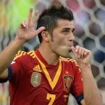 David Villa Confederations Cup 2013