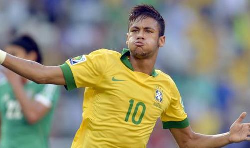 Neymar Brasile-Messico 2-0