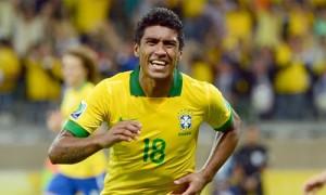 Paulinho Brasile-Uruguay Confederations Cup 2013