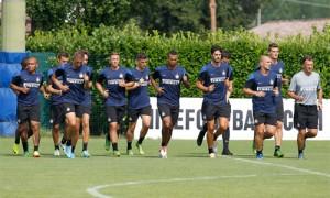 Allenamento squadra Appiano Gentile