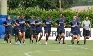 Allenamento squadra Appiano Gentile