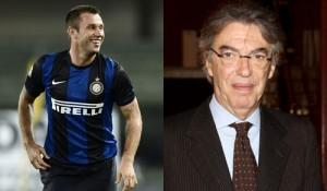 Moratti saluta Cassano