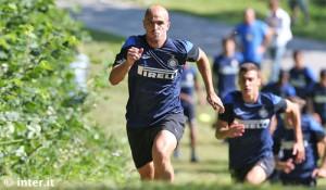 Esteban Cambiasso ripetute Pinzolo